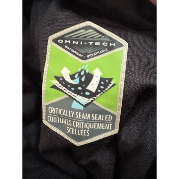 Columbia Snow Pants Womens Small (actual 33x30) Black Hi-Rise Flat Front Button - Picture 8 of 9